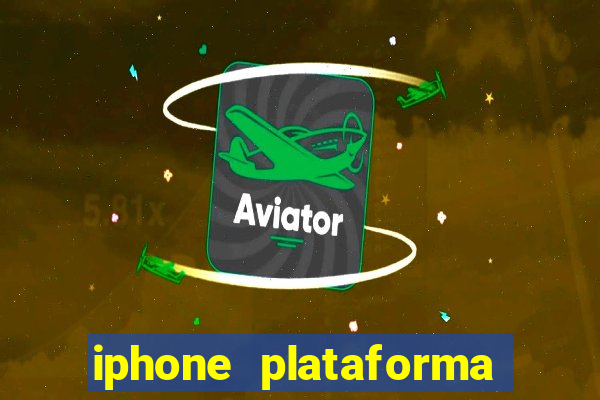 iphone plataforma de jogos