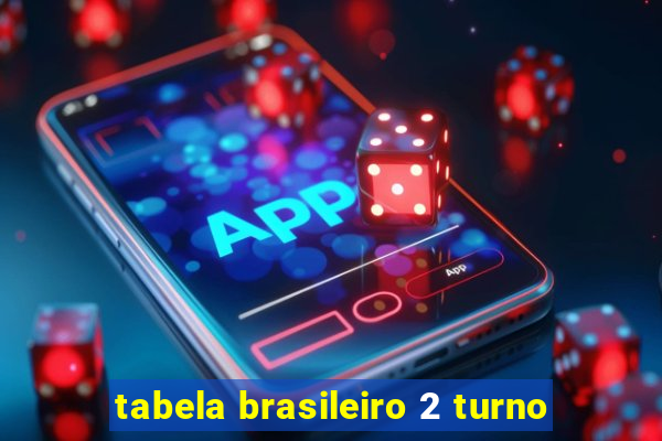 tabela brasileiro 2 turno