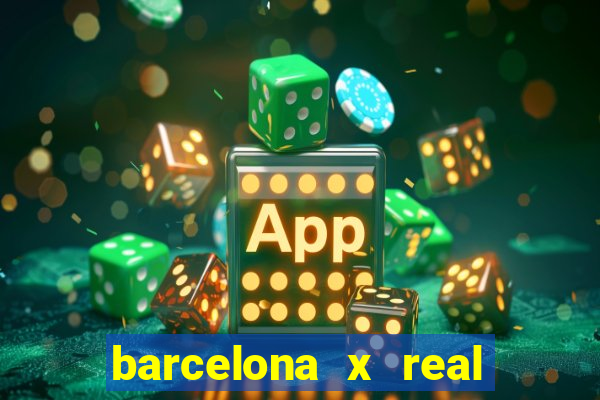 barcelona x real madrid multicanais