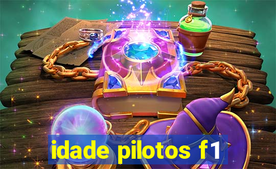 idade pilotos f1