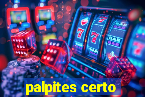 palpites certo