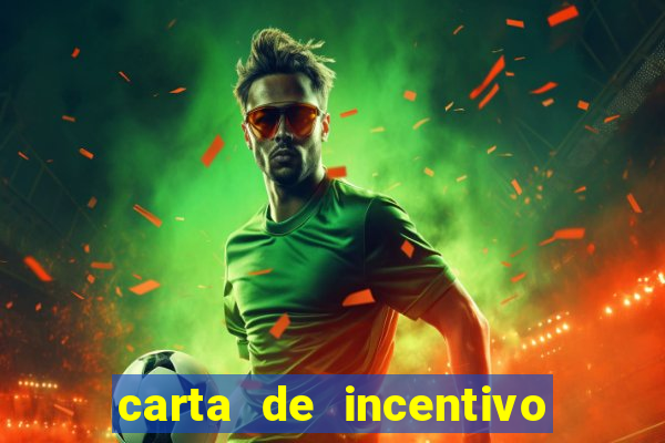carta de incentivo para alunos