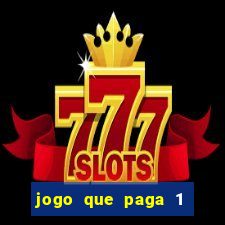 jogo que paga 1 real no pix