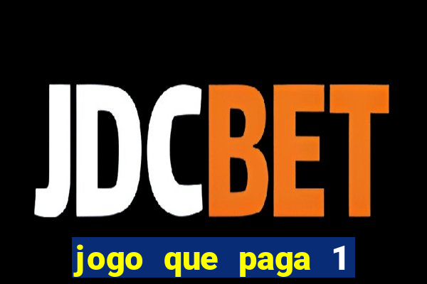 jogo que paga 1 real no pix