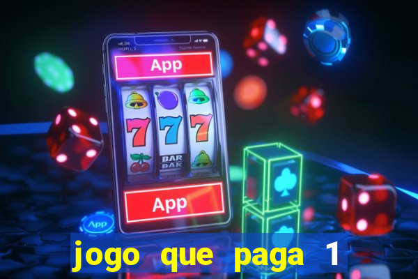 jogo que paga 1 real no pix