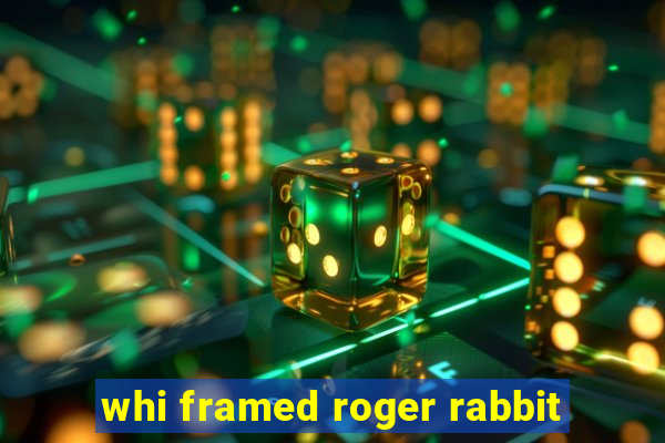 whi framed roger rabbit