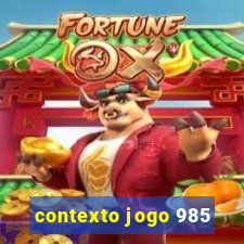 contexto jogo 985