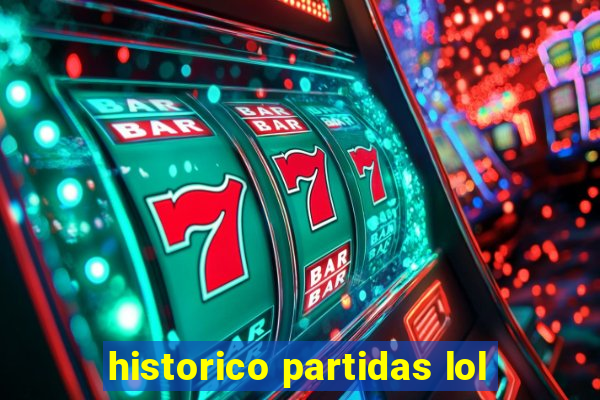 historico partidas lol