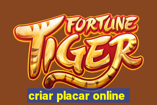 criar placar online