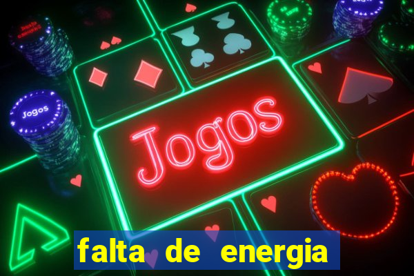 falta de energia em caucaia