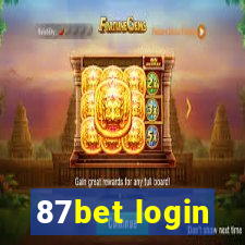 87bet login