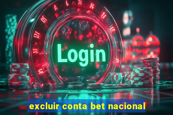 excluir conta bet nacional