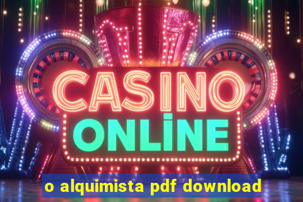 o alquimista pdf download
