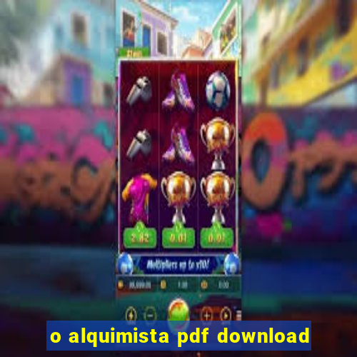 o alquimista pdf download