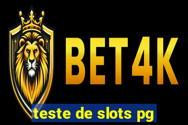 teste de slots pg