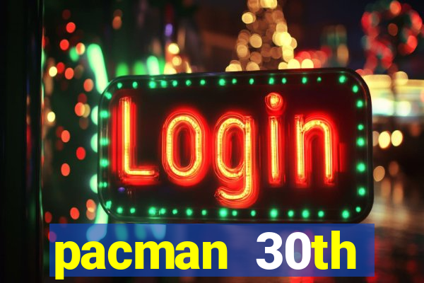 pacman 30th anniversary sonic