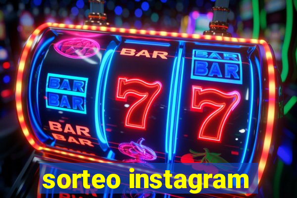 sorteo instagram