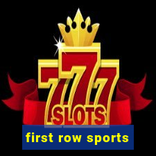 first row sports