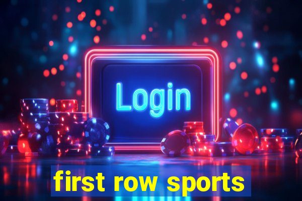 first row sports
