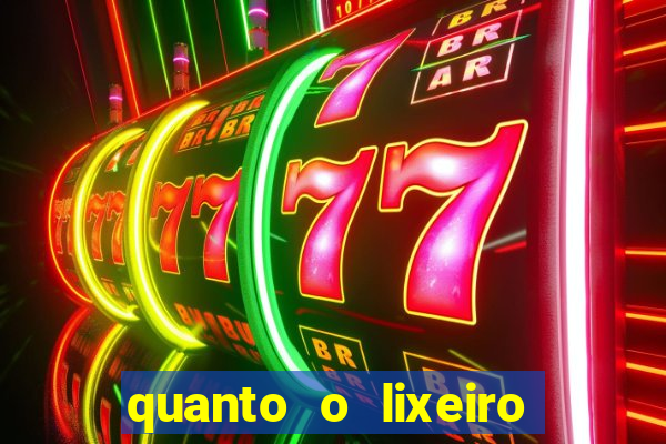 quanto o lixeiro ganha por ano