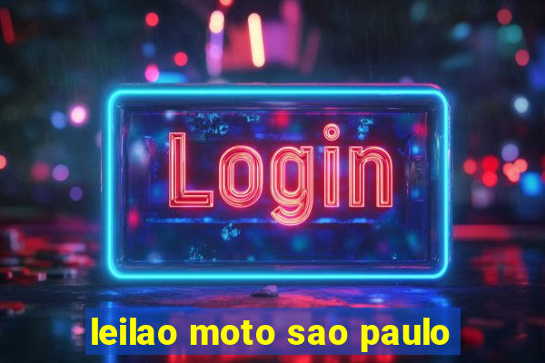 leilao moto sao paulo