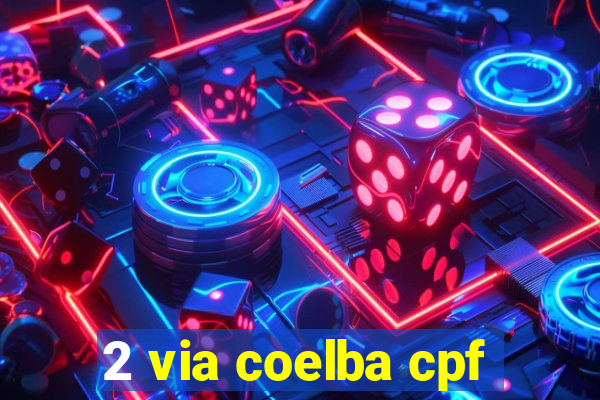 2 via coelba cpf