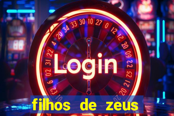 filhos de zeus mitologia grega