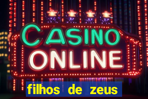 filhos de zeus mitologia grega