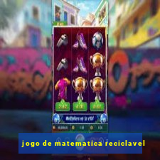 jogo de matematica reciclavel