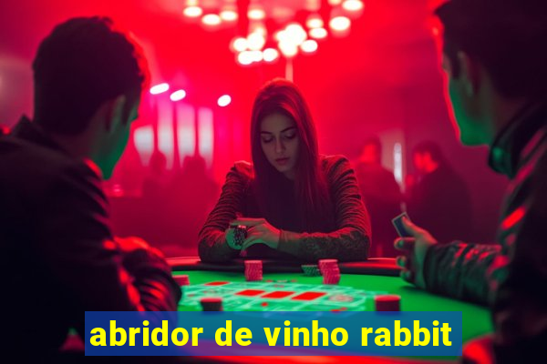 abridor de vinho rabbit
