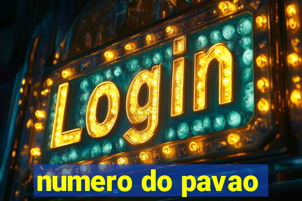 numero do pavao