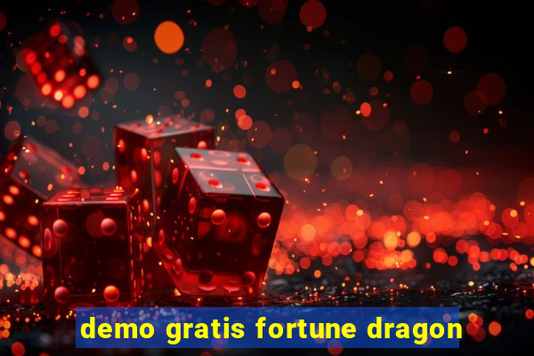 demo gratis fortune dragon