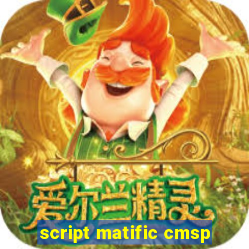 script matific cmsp