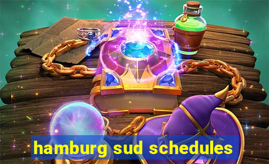 hamburg sud schedules