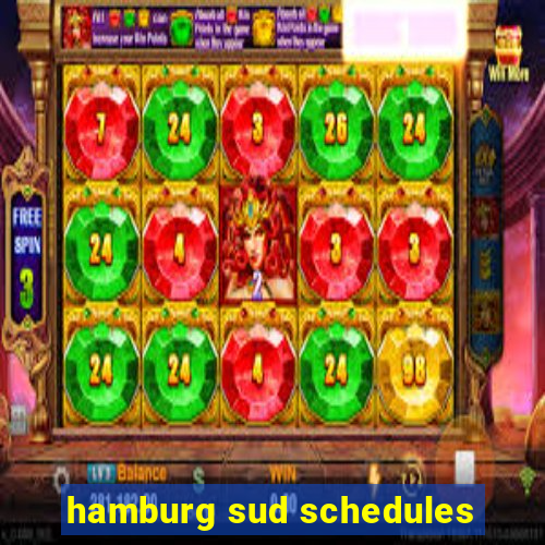 hamburg sud schedules