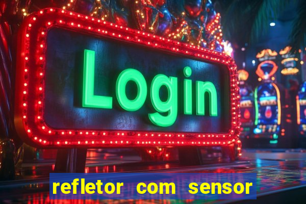 refletor com sensor noturno como instalar