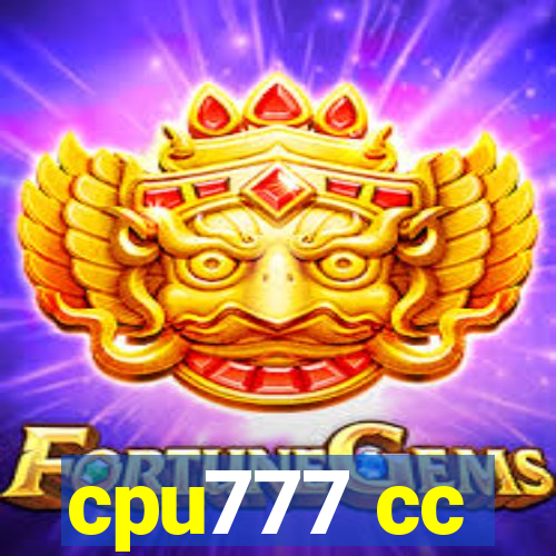 cpu777 cc