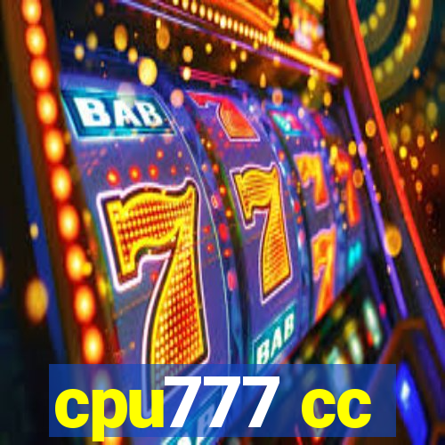 cpu777 cc