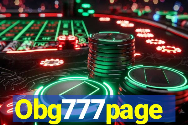Obg777page