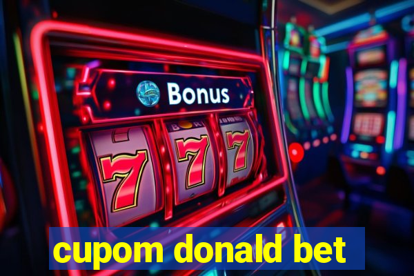cupom donald bet