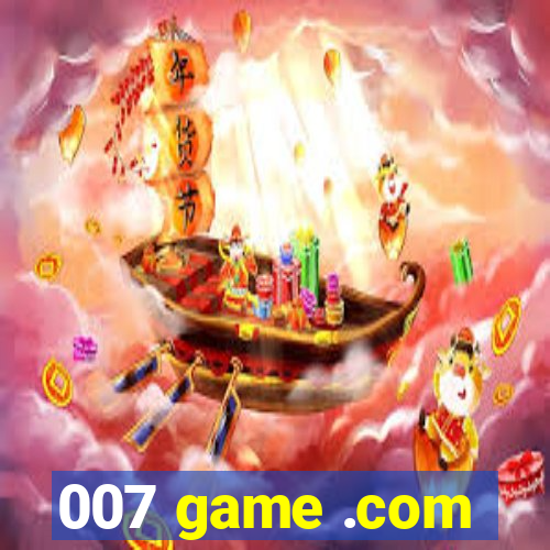 007 game .com