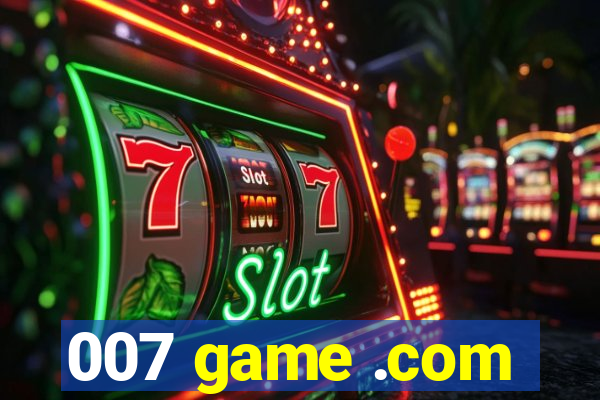 007 game .com