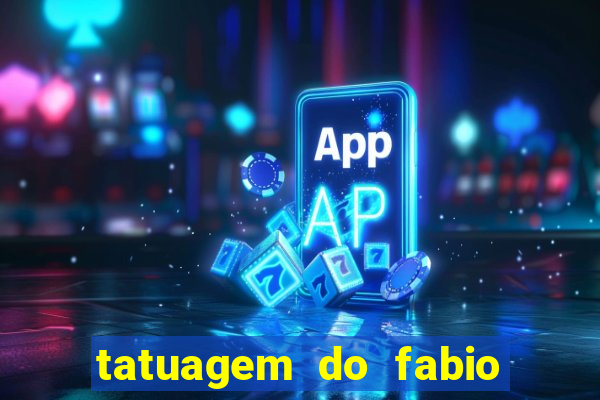 tatuagem do fabio goleiro do cruzeiro