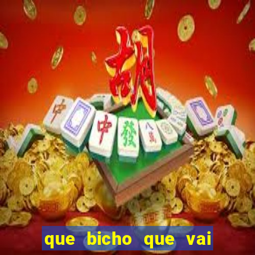 que bicho que vai dar hoje
