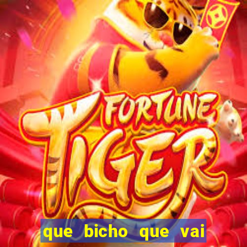 que bicho que vai dar hoje