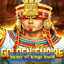 honor of kings build