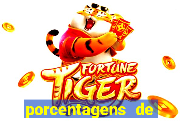 porcentagens de jogos pagantes