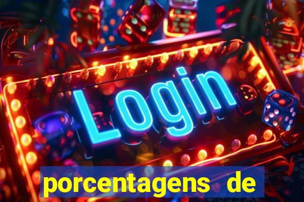 porcentagens de jogos pagantes