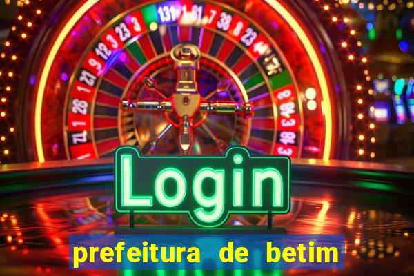 prefeitura de betim contracheque online