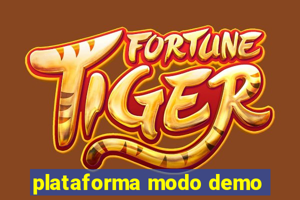 plataforma modo demo